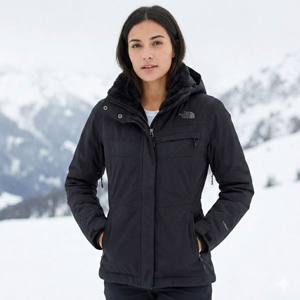 The North Face Womens HyVent Jacket Black XS
